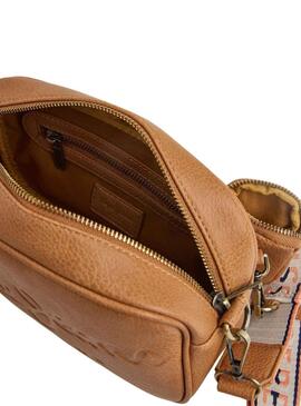 Sac à main Pepe Jeans Bassy Camel pour Femme