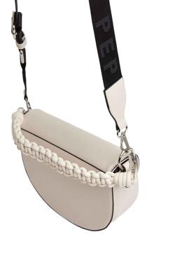 Sac à main Pepe Jeans Beige Cora pour Femme