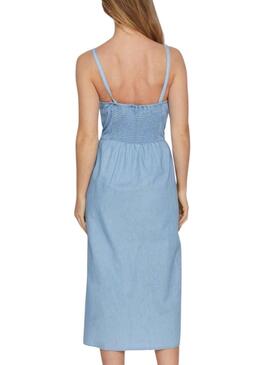 Robe Vila Zia Bleu pour Femme