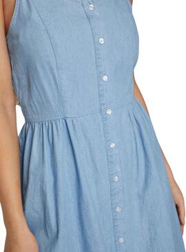 Robe Vila Zia Bleu pour Femme