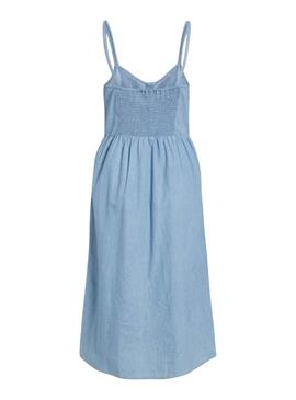 Robe Vila Zia Bleu pour Femme