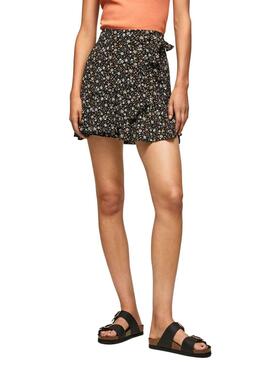 Jupe Pepe Jeans Antonella Flores pour Femme