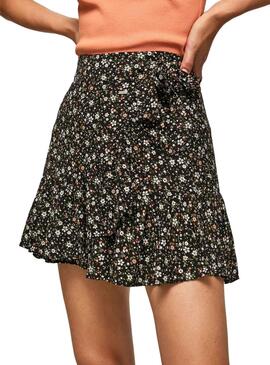 Jupe Pepe Jeans Antonella Flores pour Femme