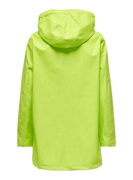 Imperméable Only Ellen Jaune pour Femme