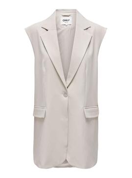 Gilet Only Maia Gris pour Femme