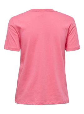 T-Shirt Only Lenni Rose pour Femme