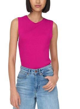 T-Shirt Only Majli Rose pour Femme