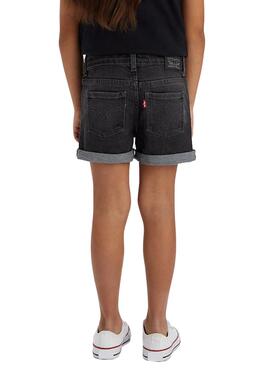 Shorts Levis Girlfriend Noire pour Fille