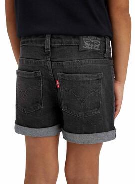 Shorts Levis Girlfriend Noire pour Fille