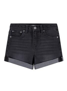 Shorts Levis Girlfriend Noire pour Fille