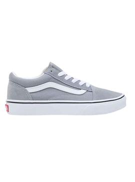 Baskets Vans Old Skool Gris pour Garçon et Fille