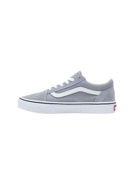 Baskets Vans Old Skool Gris pour Garçon et Fille