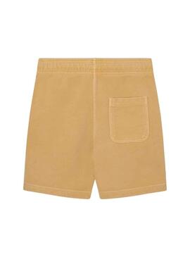 Bermudas Pepe Jeans Davide Jaune pour Garçon