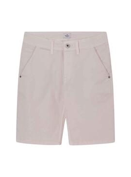 Bermuda Pepe Jeans Beige Bleu Brûlé pour Garçon