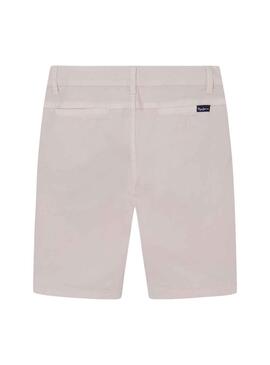 Bermuda Pepe Jeans Beige Bleu Brûlé pour Garçon