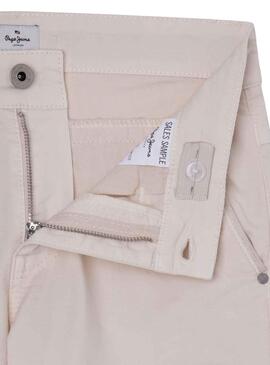 Bermuda Pepe Jeans Beige Bleu Brûlé pour Garçon