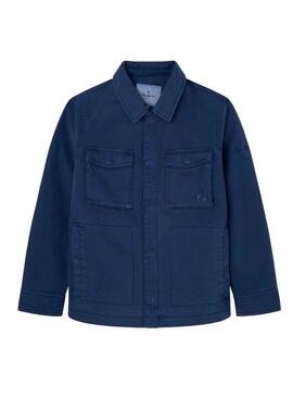 Veste Pepe Jeans Dylan Bleu Marine pour Garçon