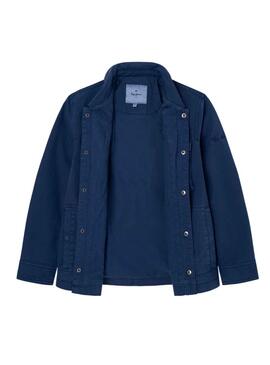 Veste Pepe Jeans Dylan Bleu Marine pour Garçon