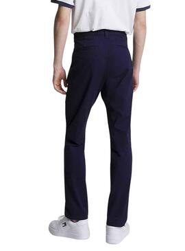 Pantalon Tommy Jeans Austin Bleu Marine pour Homme