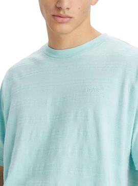 T-Shirt Levis Vintage Turquoise pour Homme