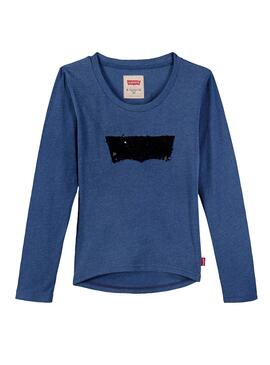 T- Shirt Levis Shine Bleu