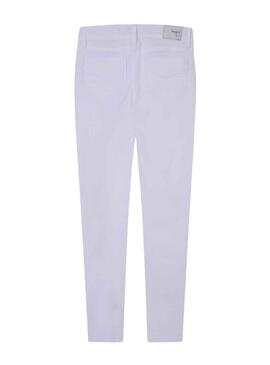 Pantalon Jeans Pepe Jeans Pixlette Blanc Fille