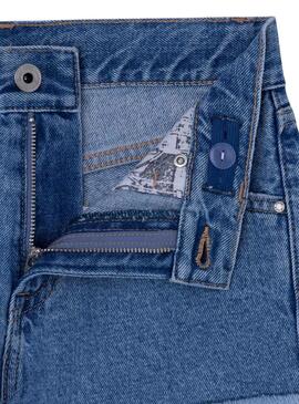 Shorts Pepe Jeans Patty Bleu pour Fille