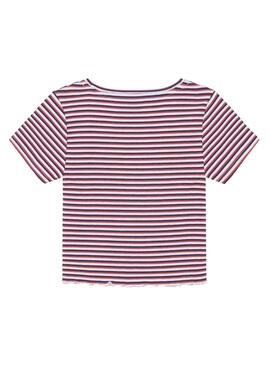 T-Shirt Pepe Jeans Nazaire Rayures pour Fille