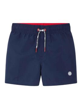 Slip de bain Pepe Jeans Gayle Bleu Marine pour Garçon