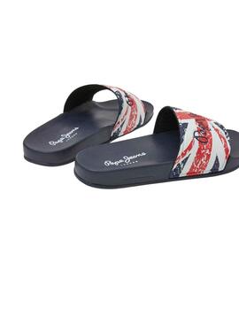 Flip flops Pepe Jeans Jack Bleu Marine pour Garçon