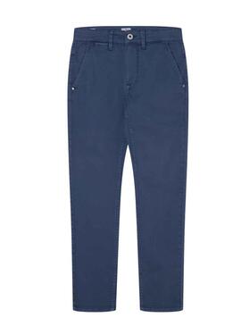 Pantalon Pepe Jeans Greenwich Bleu pour Garçon