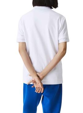 Polo Lacoste Bord Blanc pour Homme