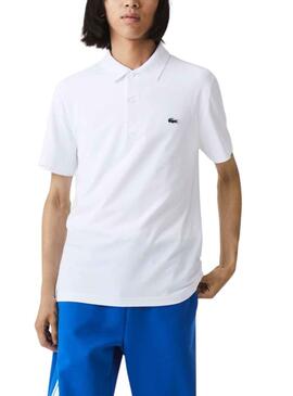 Polo Lacoste Bord Blanc pour Homme
