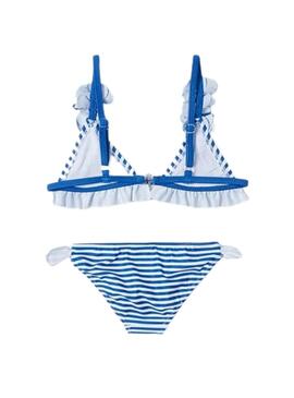 Bikini Mayoral Rayures Bleu et Blanc pour Fille