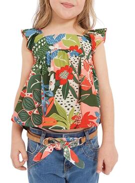 Blusa Mayoral Printed Multicolor pour Fille