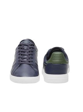 Baskets Lacoste Europa Pro Bleu Marine pour Homme