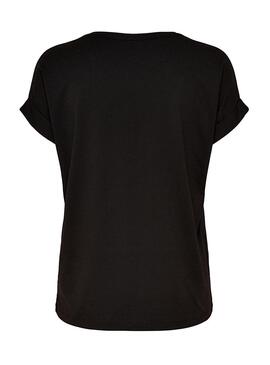 T-Shirt Only Moster Noir Femme
