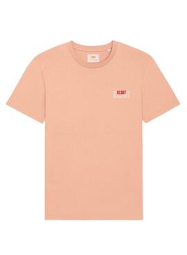 T-Shirt Klout Graphic Rosa Saumon