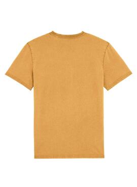 T-Shirt Klout Basic Dyed Mostaza teint