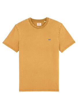 T-Shirt Klout Basic Dyed Mostaza teint
