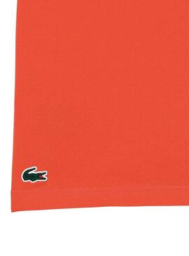 T-Shirt Lacoste Sport Orange pour Homme
