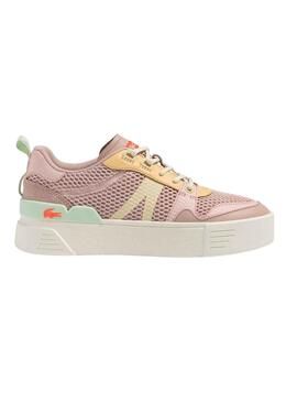 Baskets Lacoste L002 Rose pour Femme