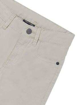 Pantalon Mayoral Slim Fit Basique Gris pour Garçon