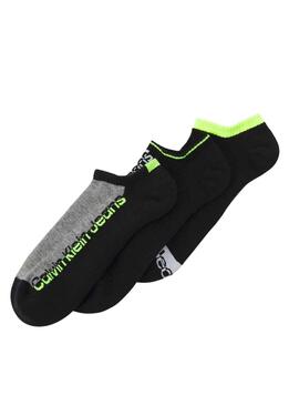 Chaussettes Calvin Klein Sneak Noire pour Homme