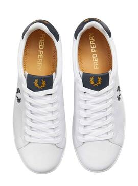 Baskets Fred Perry B721 Bleu Marine pour Homme