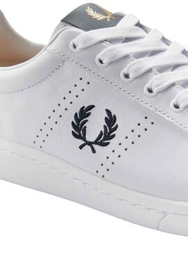 Baskets Fred Perry B721 Bleu Marine pour Homme