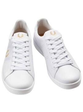 Baskets Fred Perry B721 Dorado pour Homme