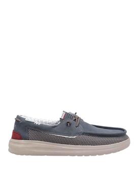 Baskets Hey Dude Welsh Grip Bleu pour Homme