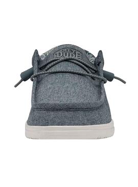 Baskets Hey Dude Wally H2O Gris pour Homme