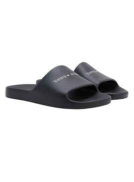 Flip flops Tommy Jeans Basic Noire pour Homme